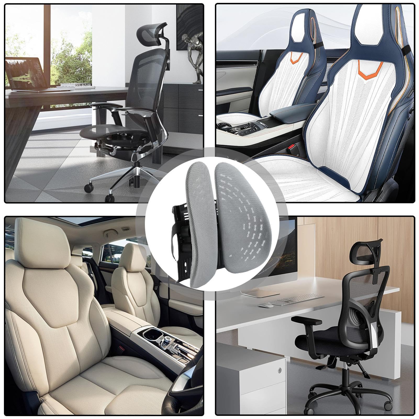 Lendenwirbelstützkissen, Auto Lendenwirbelstütze Lendenkissen