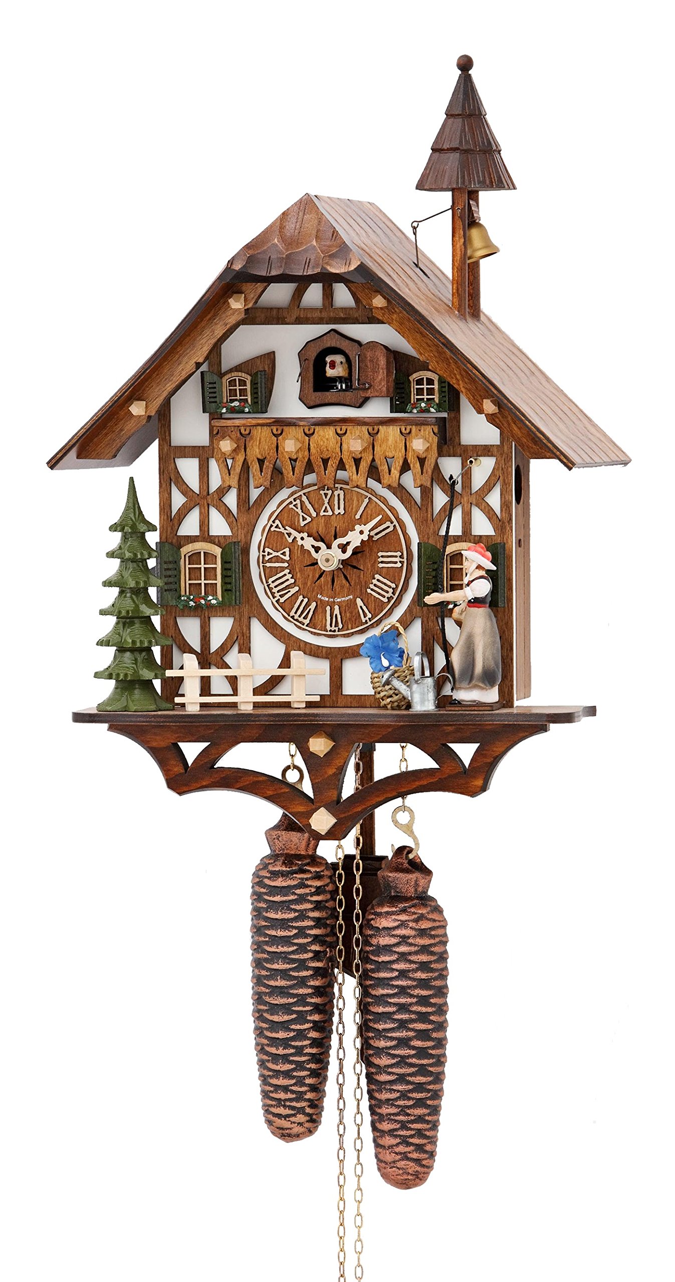 Cuckoo Clock Black Forest house KA 877 EX