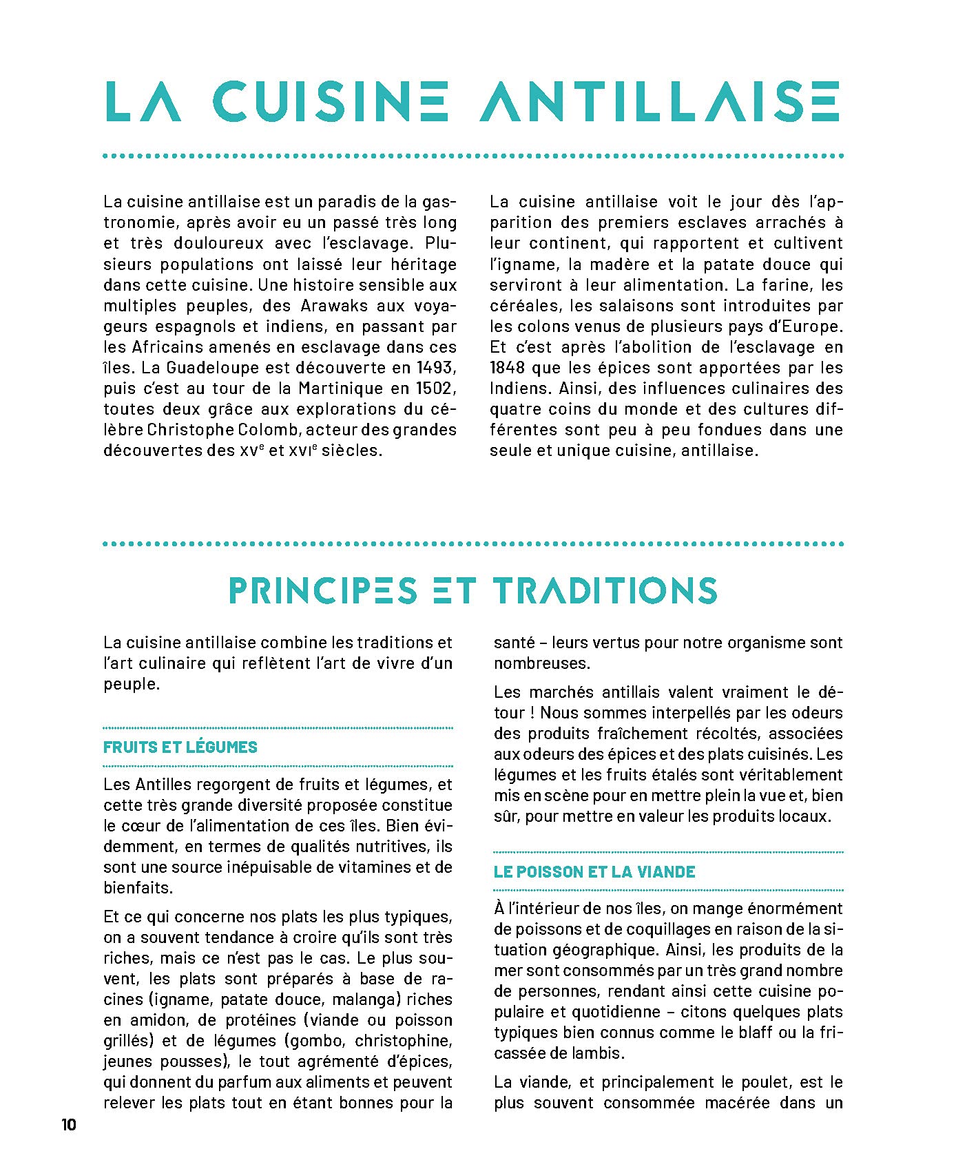 Goûts d'Antilles