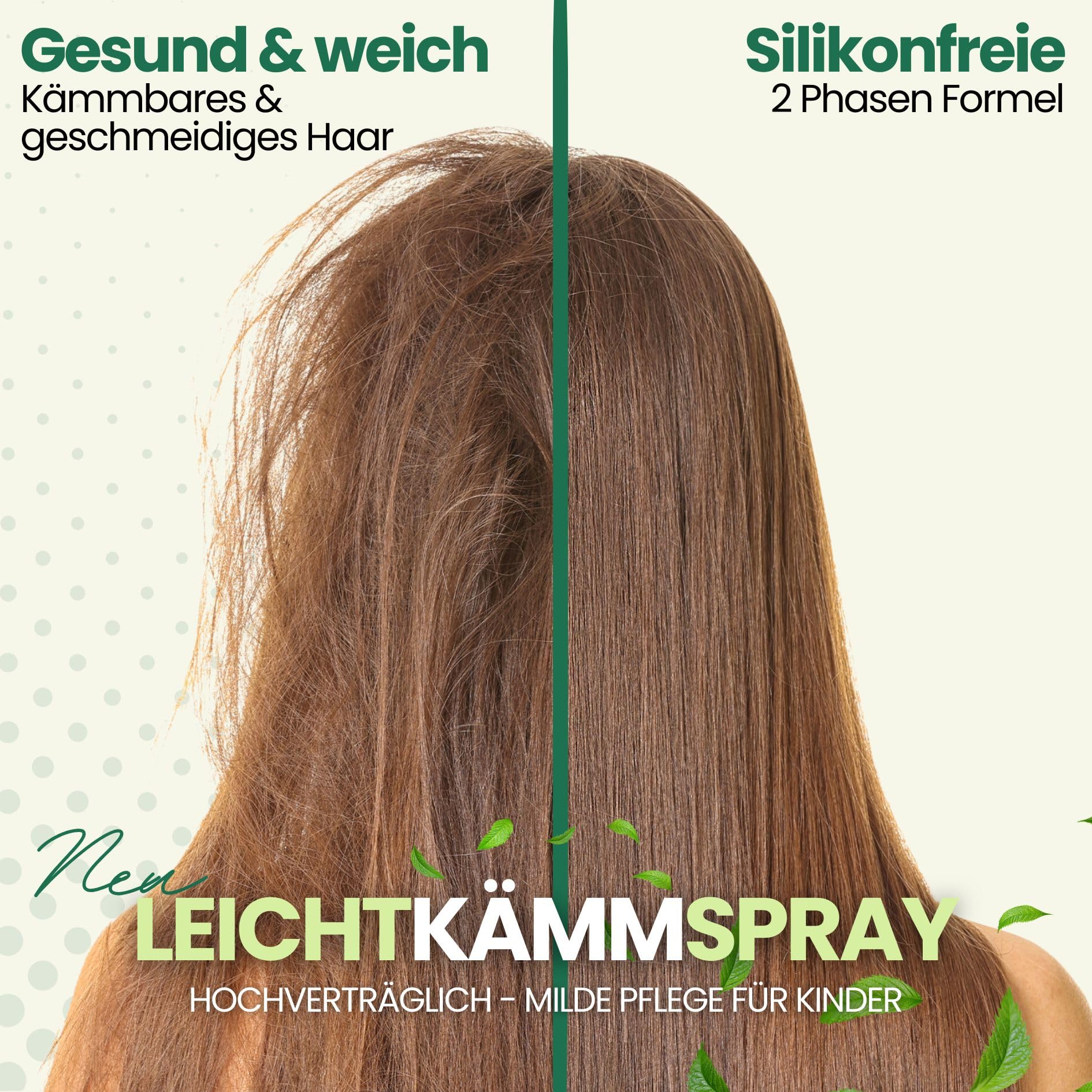 3er Bundle - Haargel, Shampoo & Leave-In Conditioner für Kinder