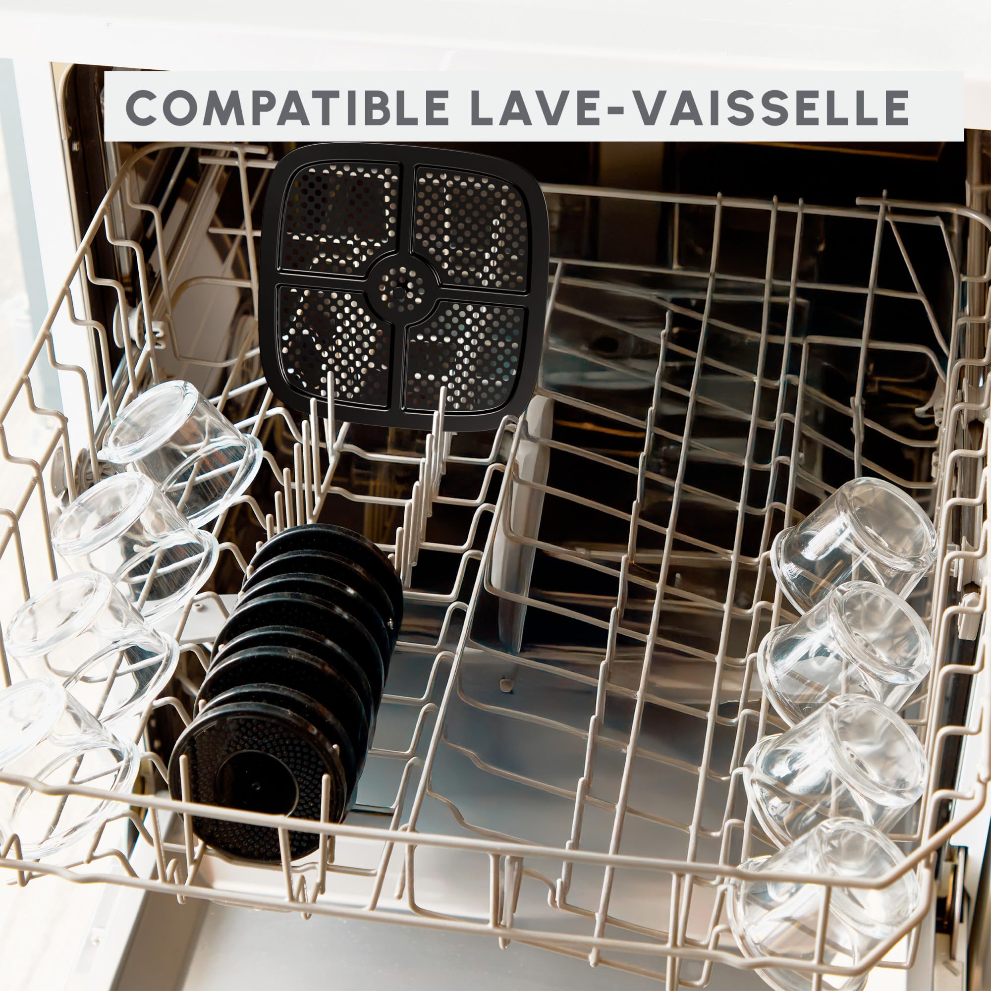Tefal - Set 8 Verrines pour Air Fryer avec Support et Couvercles