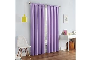 ECLIPSE Kendall Modern Thermal Blackout Curtains for Bedroom and Living Room