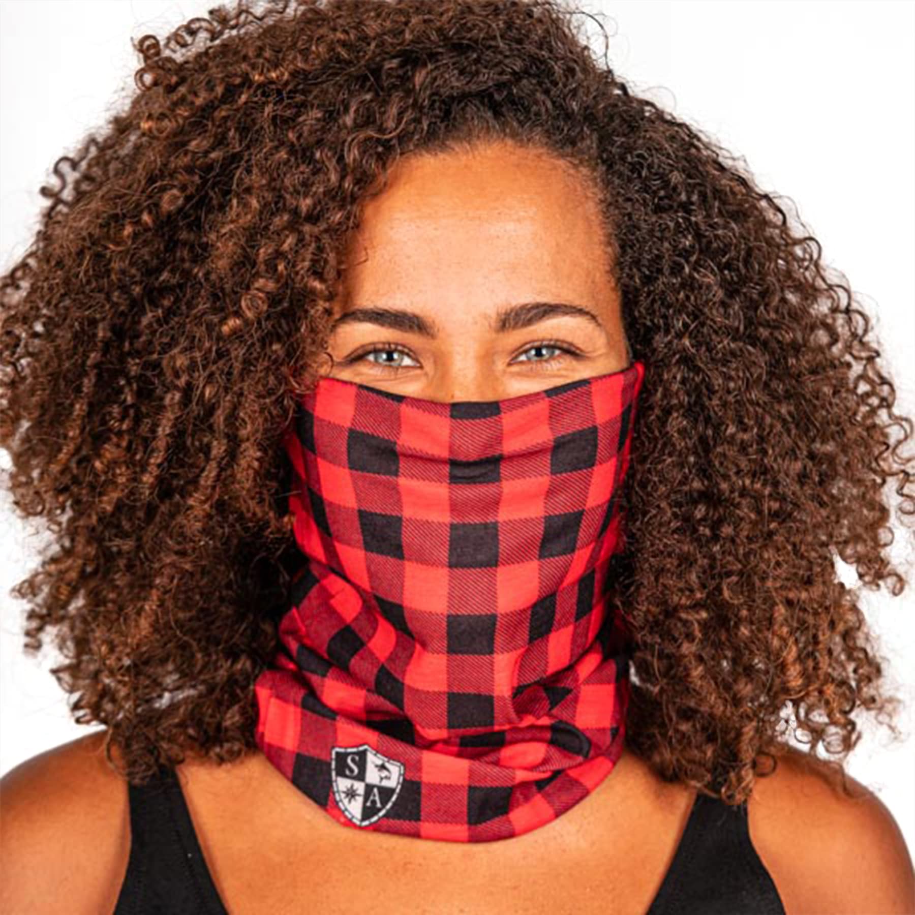 S A Soul of Adventure Single UV Face Shield | UV 30+ Multipurpose Neck Gaiter Balaclava for Adults