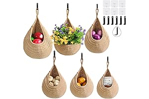 Hanging Fruit Baskets for the Modern Kitchen - Boho Chic and Practical