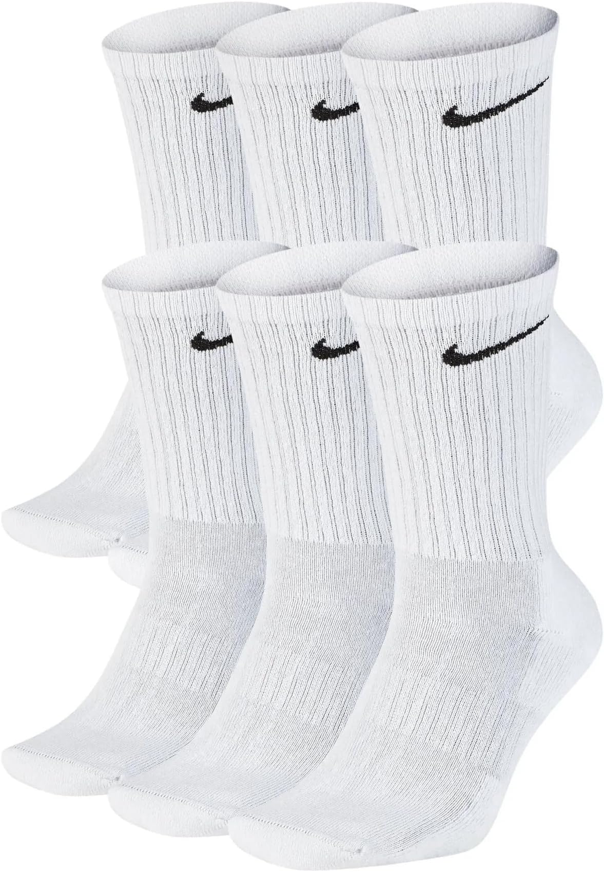 Unisex Performance Cushion Crew Socks With Band (6 Pairs) performance cushion crew socks 6 pairs - band (pack of 36)