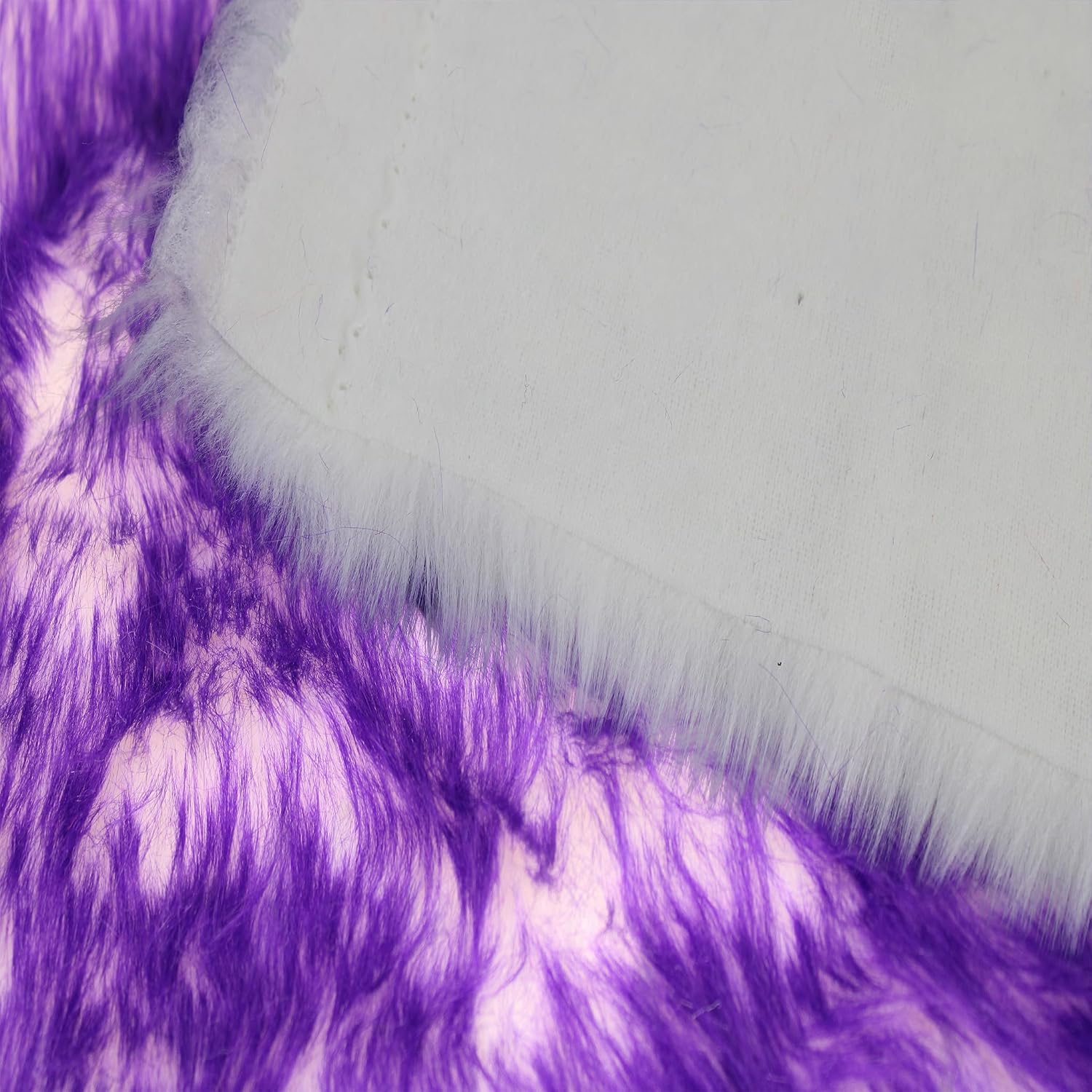 Candy Shade Faux Fur-Christmas Fuzzy-Fabric by The Yard-Fluffy, Soft, Shaggy Mohair-for Sewing, Costumes, Plush Toys, Apparel, Decoration, Gnome Beard Miniature