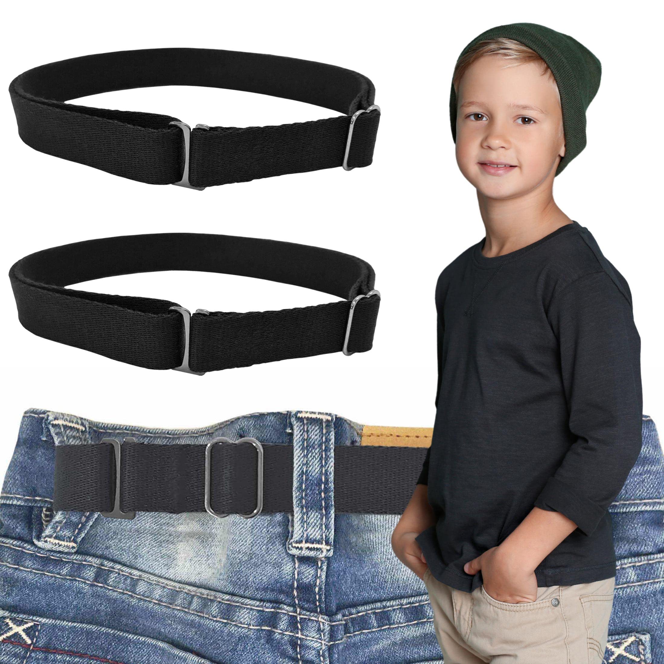 Sister Selected Little Toddler Waist Belt for Boys+Girls Big Baby Kids Belts Canvas Strap No Buckle/Not Elastic/Non Stretch.