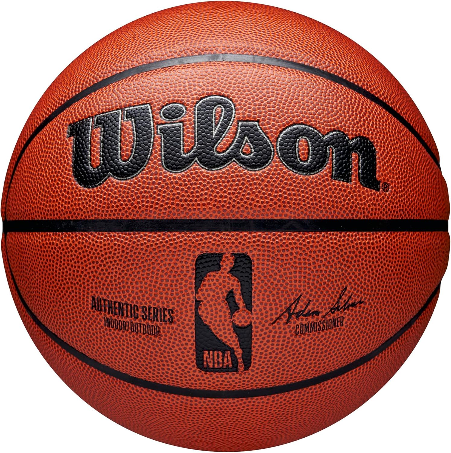 WILSON NBA Authentic Indoor/Outdoor Basketballs - Size 3