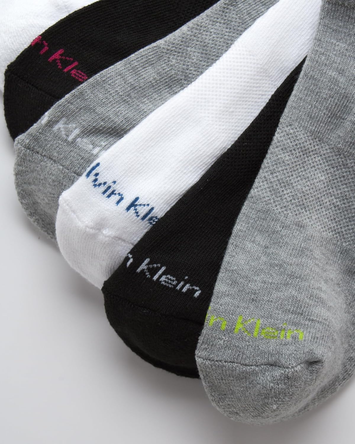 Calvin Klein Boys' No Show Performance Athletic Socks (6-Pack) - Image 5