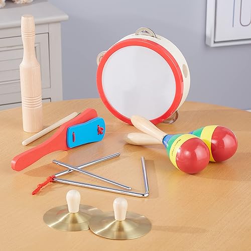 Miniatura 9 de Juego musical Band-in-a-Box Clap Clang Tap de Melissa  Doug con 10 instrumentos