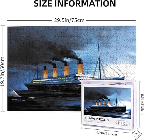 Miniatura 4 de Rompecabezas de madera sin costuras para niños, niñas, adultos, decoración familiar, rompecabezas educativo, juguetes, regalos, coleccionables, 19.7