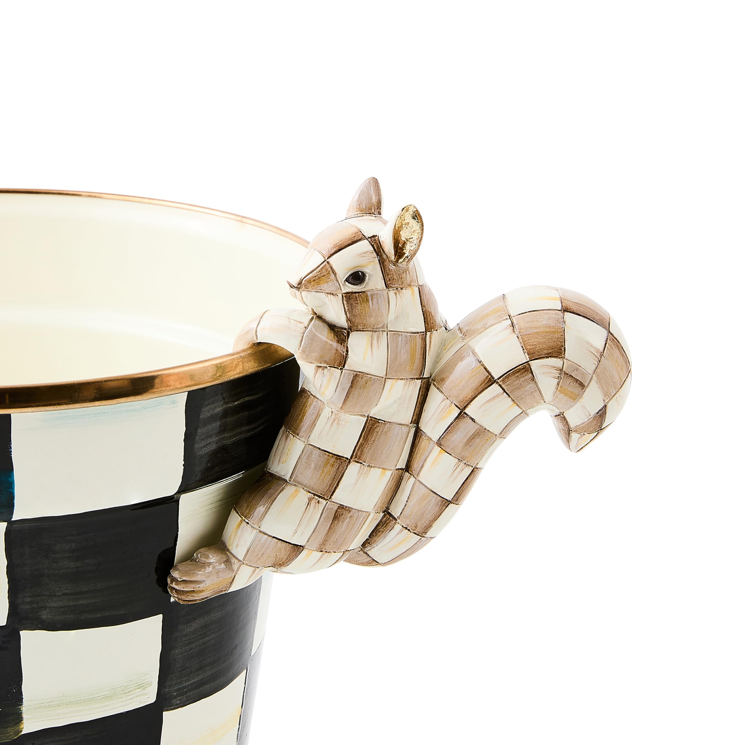 Courtly Check Paper Napkins Gold - Cocktail ââ‚¬â€œ Black & White ââ‚¬â€œ Fancy Kitchen Paper Napkins - Triple-ply (20 per Pack)