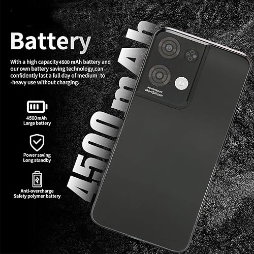Miniatura 3 de Teléfono inteligente 8 Pro desbloqueado, Android 12.0 Face Desbloqueado, 6.0 pulgadas FHD Pantalla Dual SIM 2GB 16GB Teléfono Celular 4500mAh