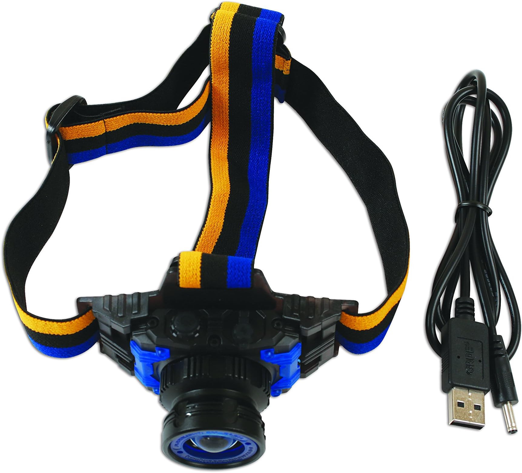 LaserTools 6808 Headlight Torch-Rechargeable 3watt, Silver