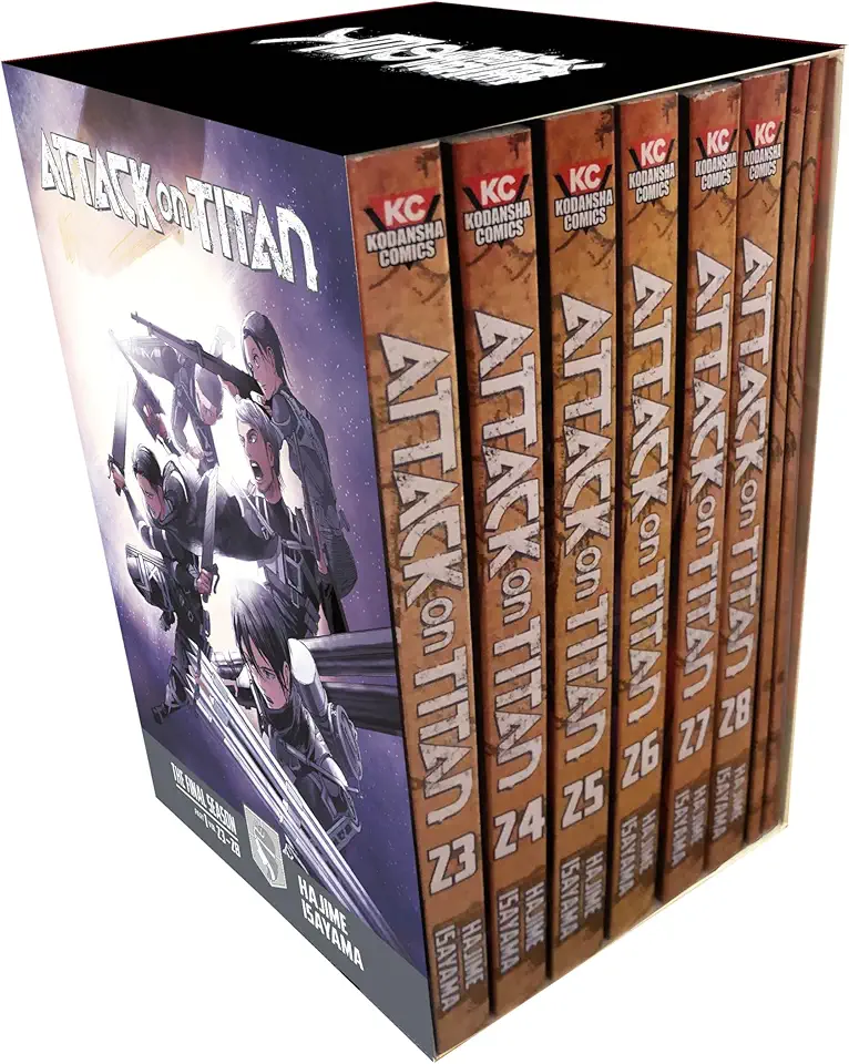 Attack on Titan The Final Season Part 1 Manga Box Set (Attack on Titan Manga Box Sets)