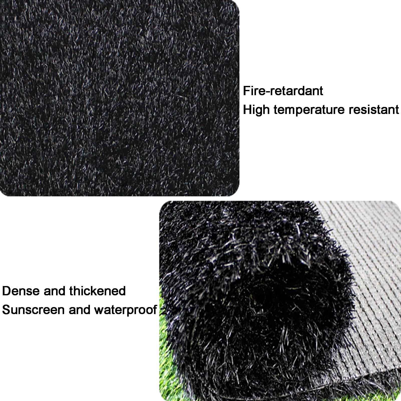 Realistyczny dywan ze sztucznej trawy 3 cm - sztuczna murawa do wewnątrz/na zewnątrz ogrodu na patio obszar dla zwierząt domowych - 150 x 120 cm - łatwy w pielęgnacji