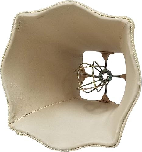 Miniatura 2 de Royal Designs, Inc. Pantalla de araña cuadrada con adornos decorativos CS-508BG, beige, 2.5 x 5 x 4.5 Descripción del problema - Necesita que el