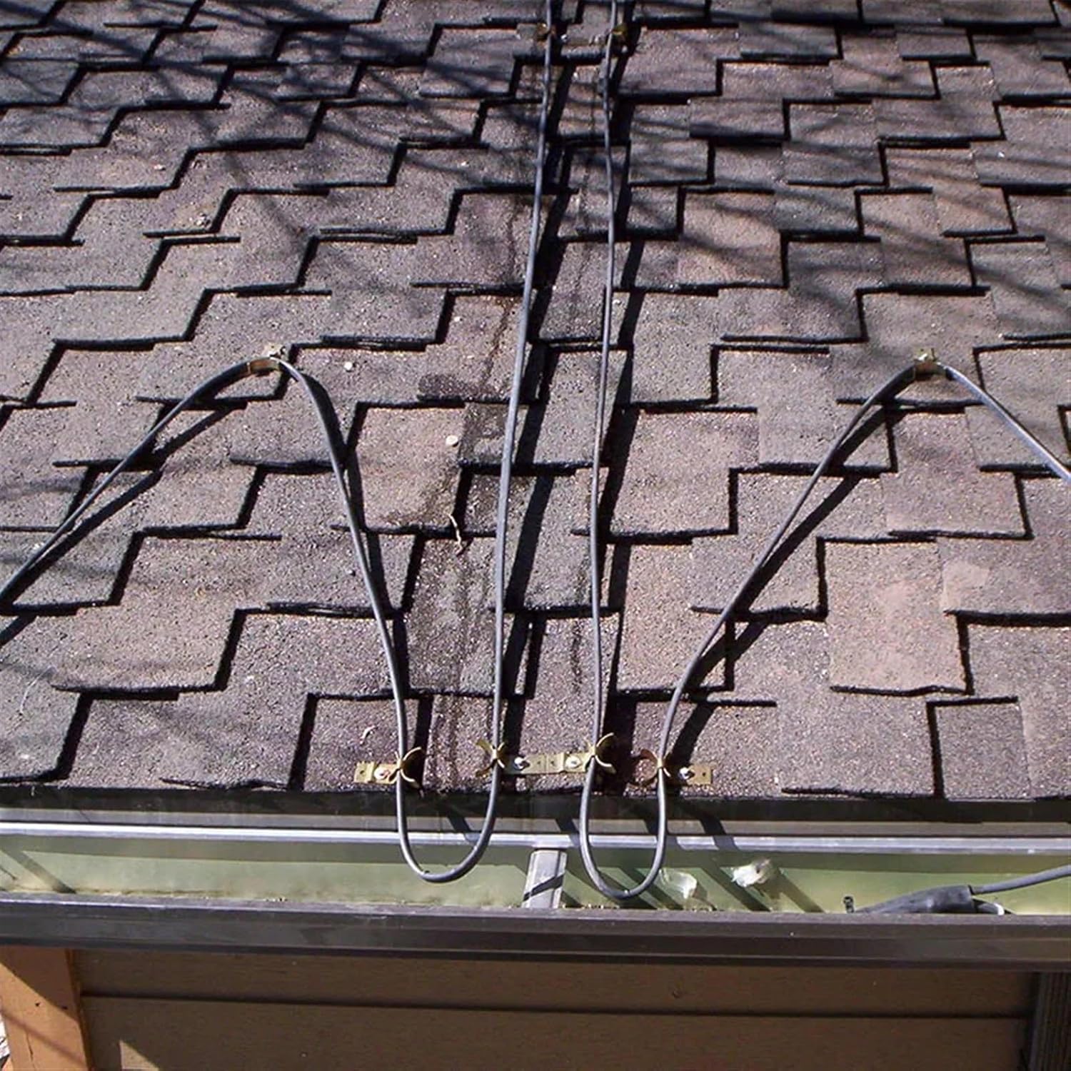 Heating Floor Cable Electric Underfloor Heating Roof/Gutter/Pipe Anti-Freeze Pipe Insulation Self-regulating Heat Trace Cable (Color : 80m) (20m)