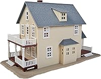 Vista 1 de Walthers Trainline HO Escala Modelo Casa de Dos Pisos 3 x 7. 3.0 x 7.0 in