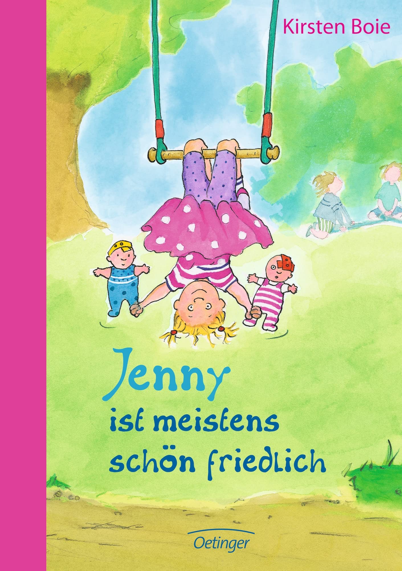 Kirsten Boie Jenny ist meistens schön friedlich: Kurze Vorlesegeschichten mit vielen farbigen Bildern
