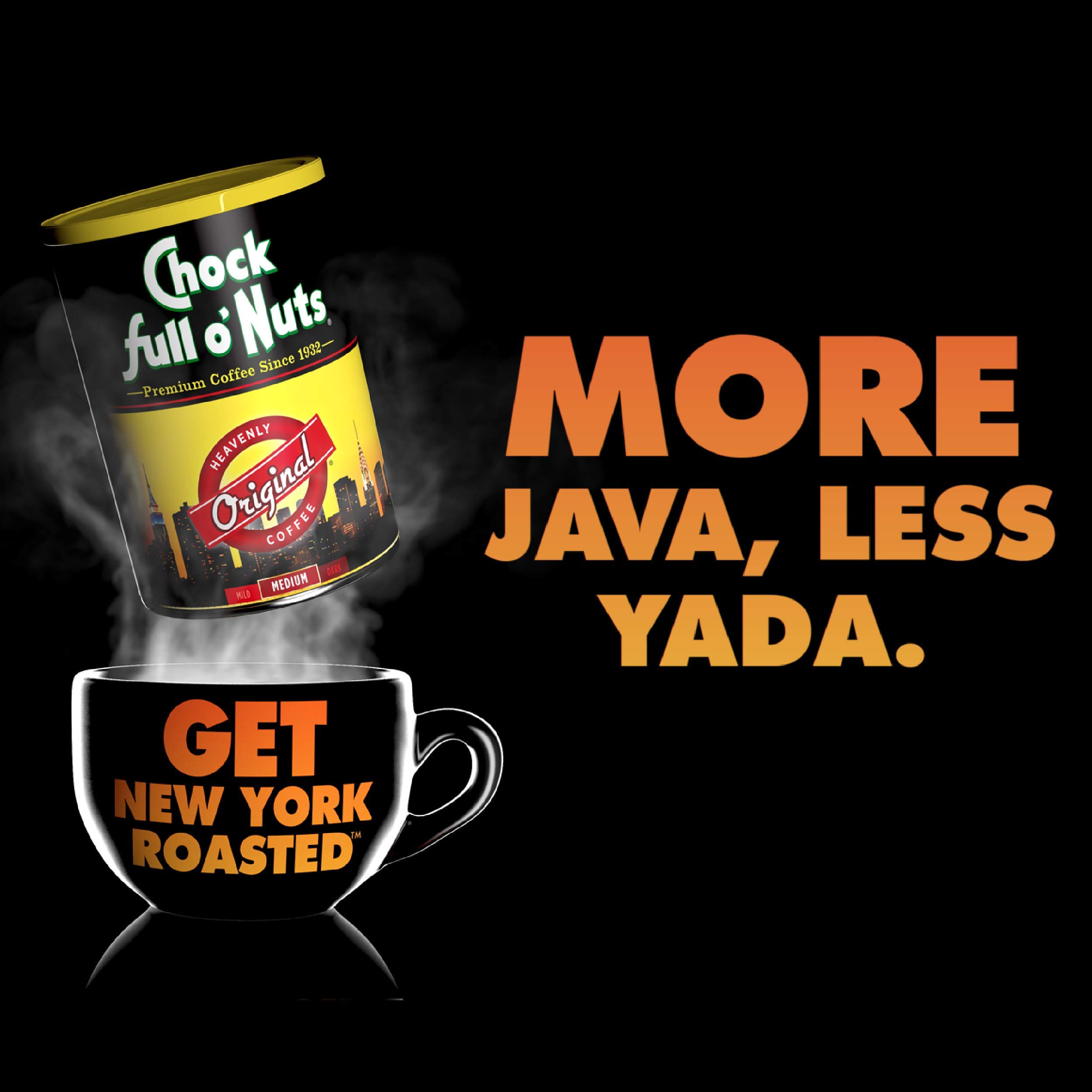 Amazon.com : Chock Full o'Nuts Coffee, Heavenly Half Caffeine