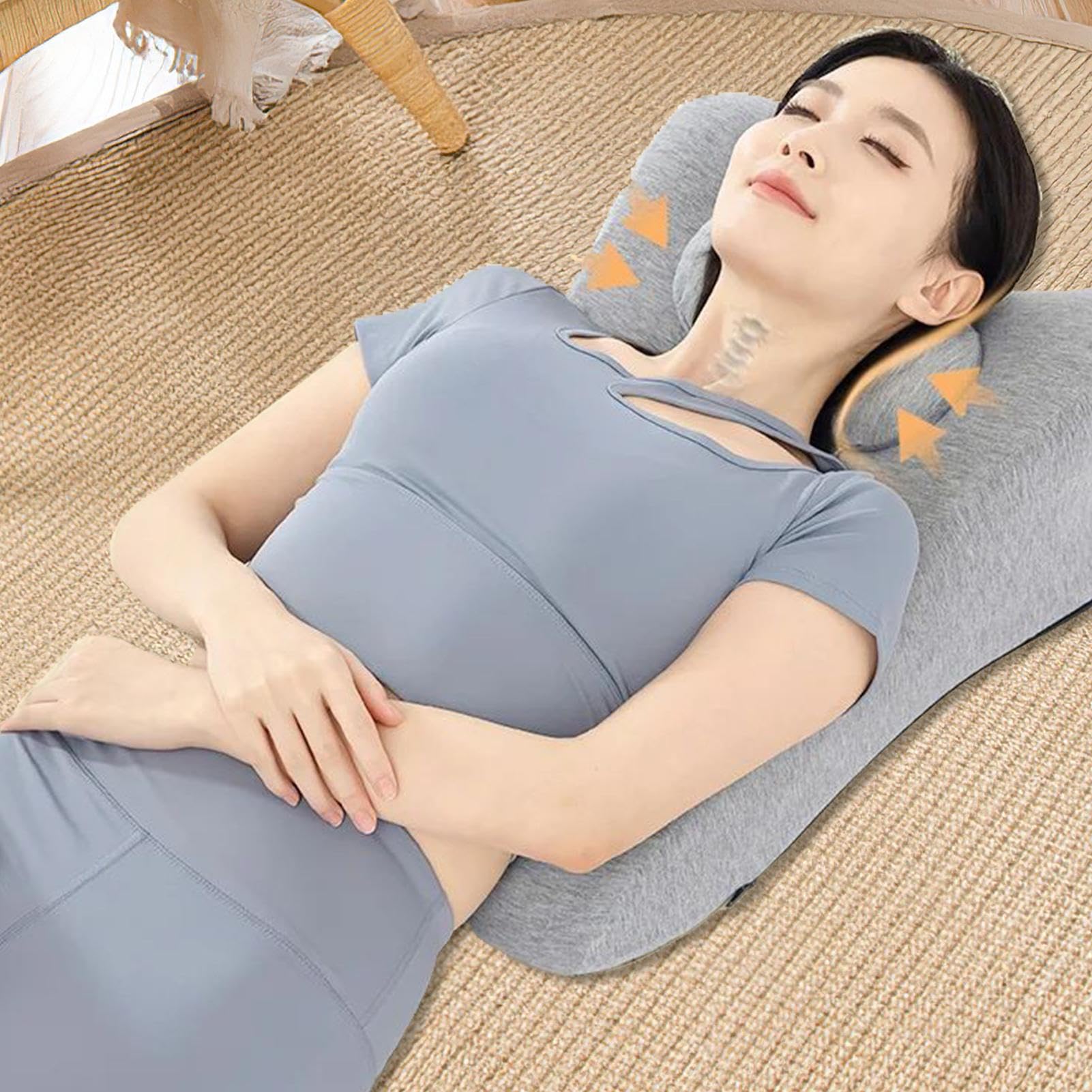 Cojín De Soporte Dorsal En Forma De Cuña, Cojín Ergonómico Para Postura Abajo, Soporte Lumbar Transpirable Que Favorece Postura Correcta Para Toda La Familia Hombres Mujeres