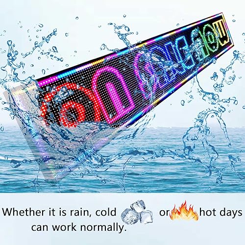 Miniatura 3 de P10 Señales LED a todo color al aire libre Control WIFI con alto brillo de desplazamiento led señal programable para tienda tablero de negocios (77