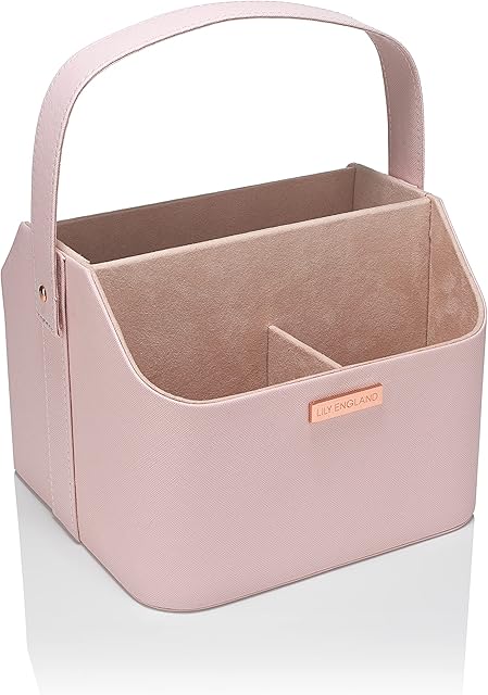 Lily England Makeup Organiser Storage - Cosmetics Organiser, Dressing Table Organiser for Skincare, Perfume and Make Up