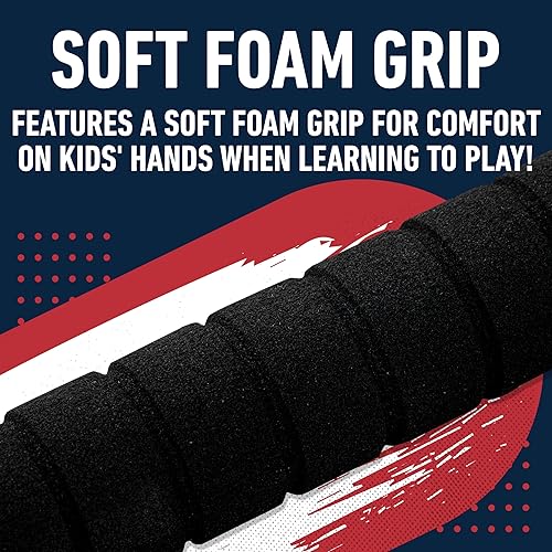 Miniatura 147 de Franklin Sports MLB Bate de béisbol de espuma jumbo + juegos de pelotas, bates de béisbol de espuma de gran tamaño para niños + pelotas de béisbol