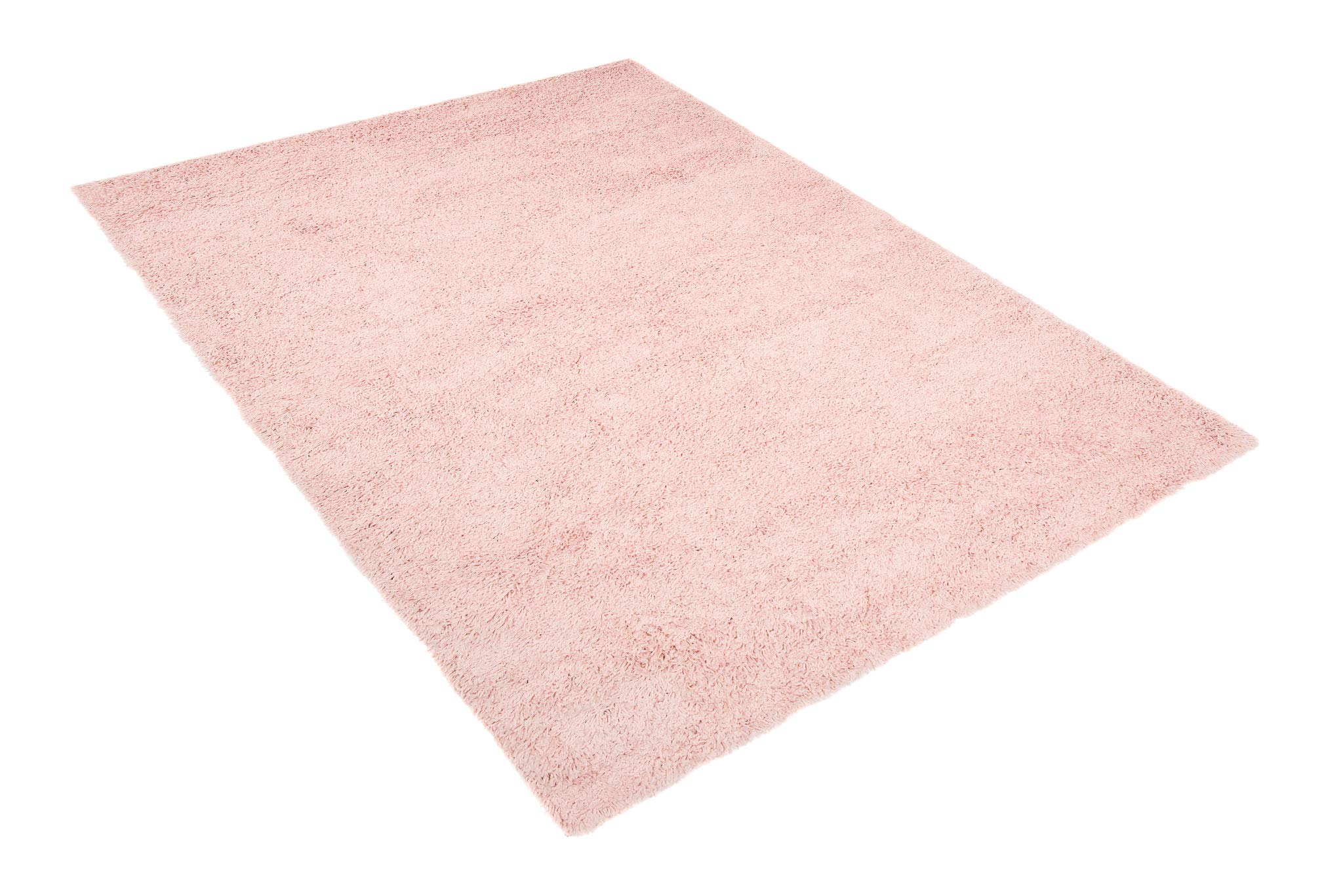 Tapiso Essence dywan Shaggy, wysokie runo, różowy, jednokolorowy, miękki, nowoczesny, prostokątny, do salonu, sypialni, Ökotex 240 x 330 cm