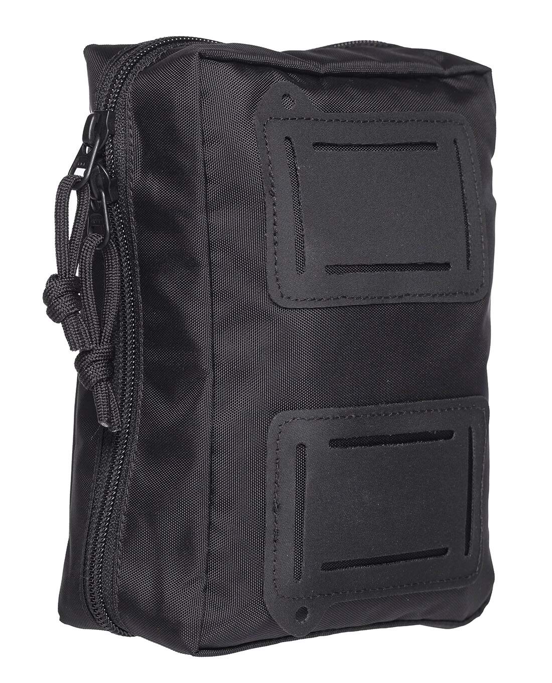 Tasmanian Tiger TT First Aid Complete MK II - Juego de primeros auxilios para viajes y en casa, 25 piezas, extremadamente ligero, para camping, viajes al aire libre, senderismo, color negro