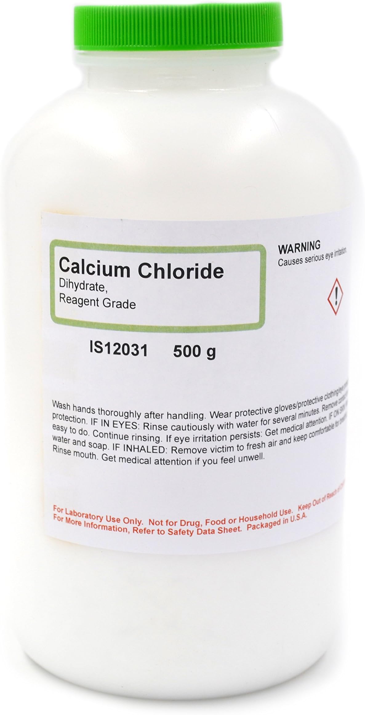 ALDON Innovating Science Reagent Grade Calcium Chloride Dihydrate, 500g - The Curated Chemical Collection