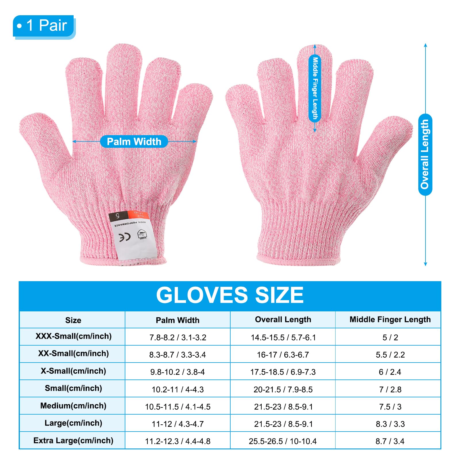 PATIKIL Cut Resistant Gloves - Image 2