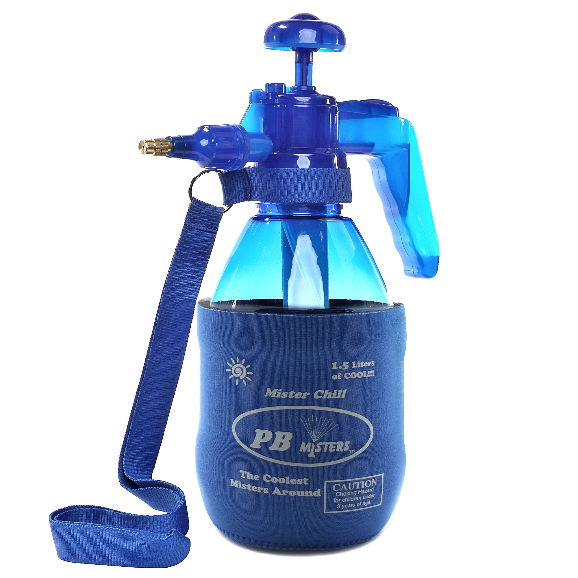 Chill Personal Pump Mister with Pressure Relief Handle, Blue