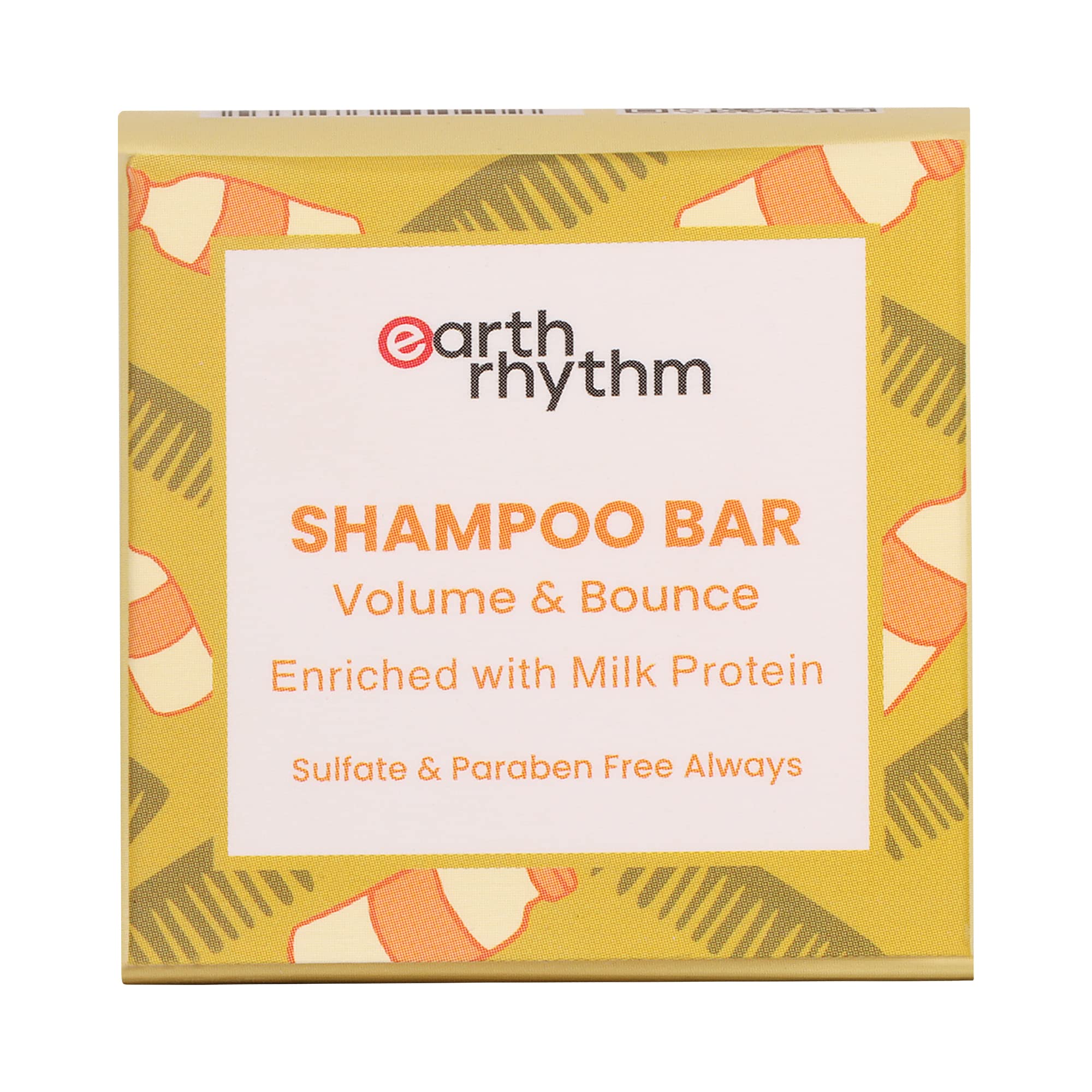 Milk Shampoo Bar, | Gentle on Hair, Daily Use, Sulphate & Paraben Free, Plastic Free 80g (Cardboard)