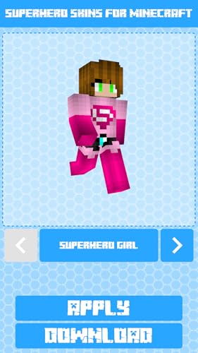 Superhero Skins for Minecraft PE