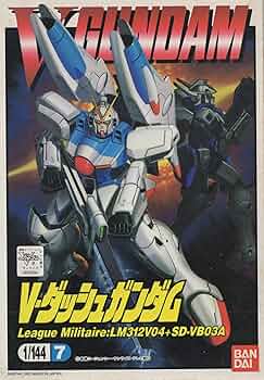 ロボット HG 1/144 VICTORY GUNDAM & V-DASH GUNDAM Amazon.com: Bandai Hobby #7 V-Dash Gundam 