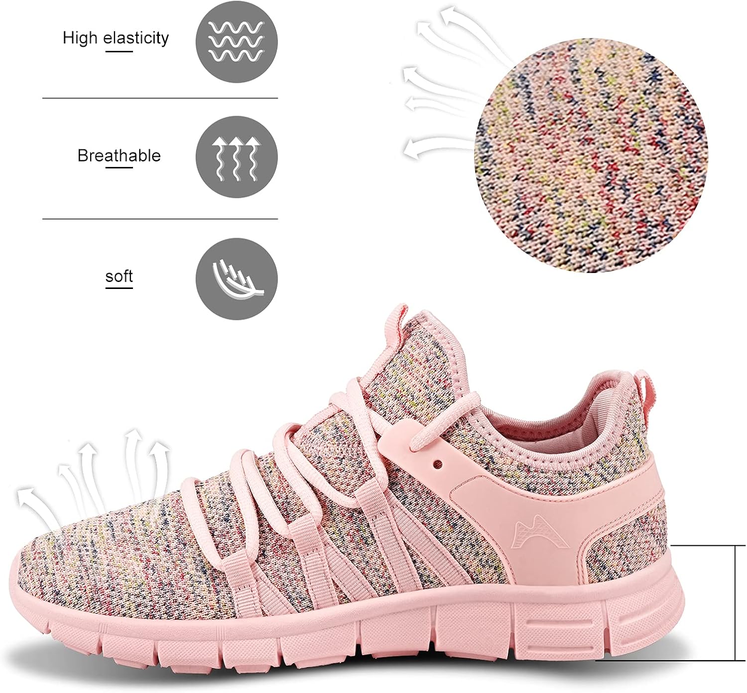 INZCOU Running Shoes Lightweight Tennis Non Slip Gym Workout Shoes... - Picture 83 of 190