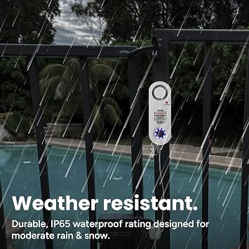 Techko Safe Pool Alarm with Strobe Light S287