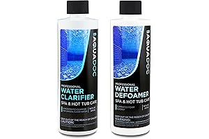 AquaDoc Spa Clear Water Clarifier & Anti-Foam Kit