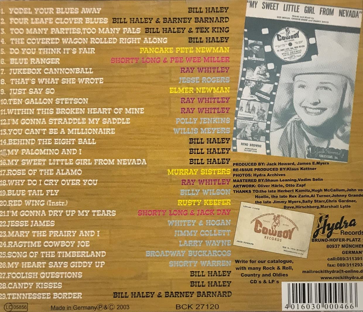 The Legendary Cowboy Recordings Volume 2