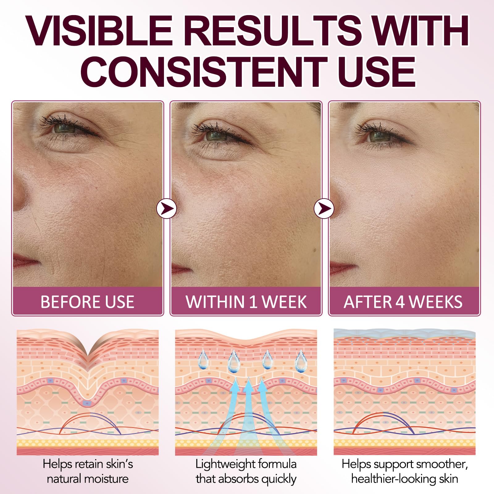 Calcium Volume Multi Balm, Cemenrete Calcium Multi Balm Stick, Crème contour des yeux anti-âge contre les rides et les lignes fines, Baume contour des yeux au collagène Crème hydratante pour les yeux