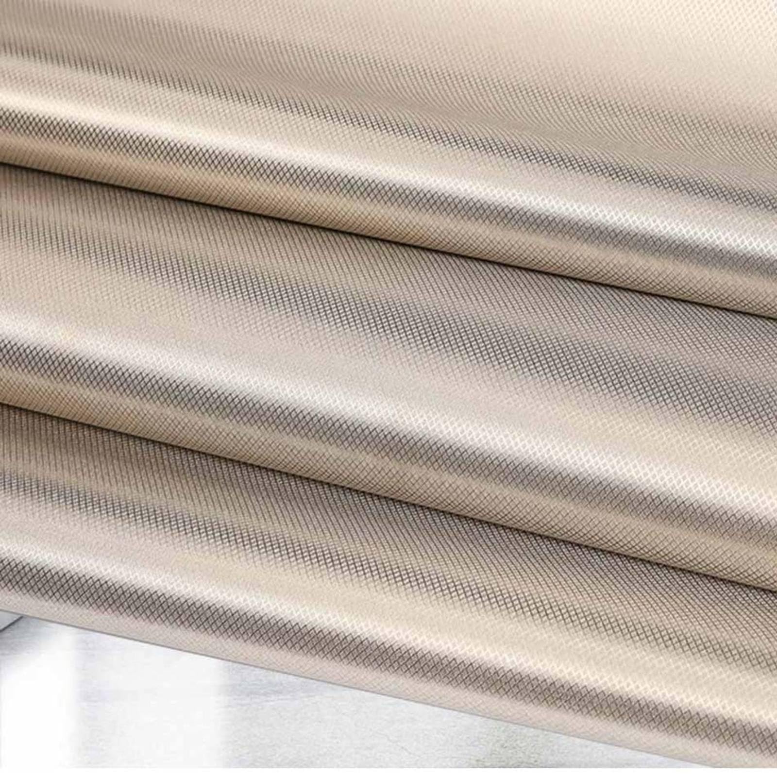Aumarndi Silver Faraday Cloth Emf Shielding Fabric Emf Fabric Rfid Shielding Conductive Fabric Conductive Material Blocks Rf Signals Wifi Rfid Emf Radiation Shielding,-2X1.1m