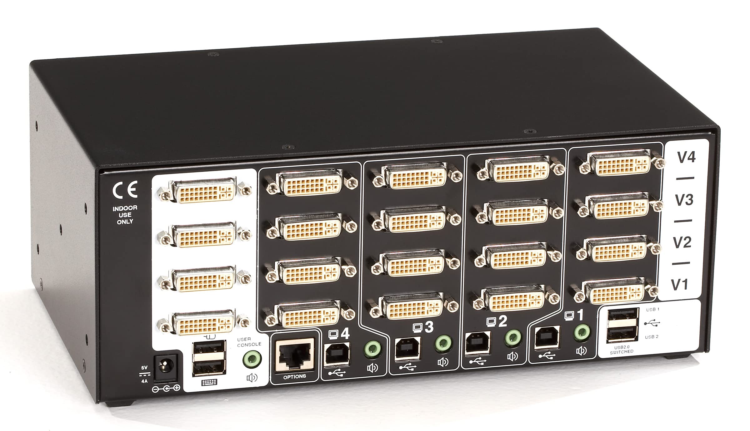 Amazon.com: BlackBox KV2404A Dl DVI Quadhead Wusb True Fd
