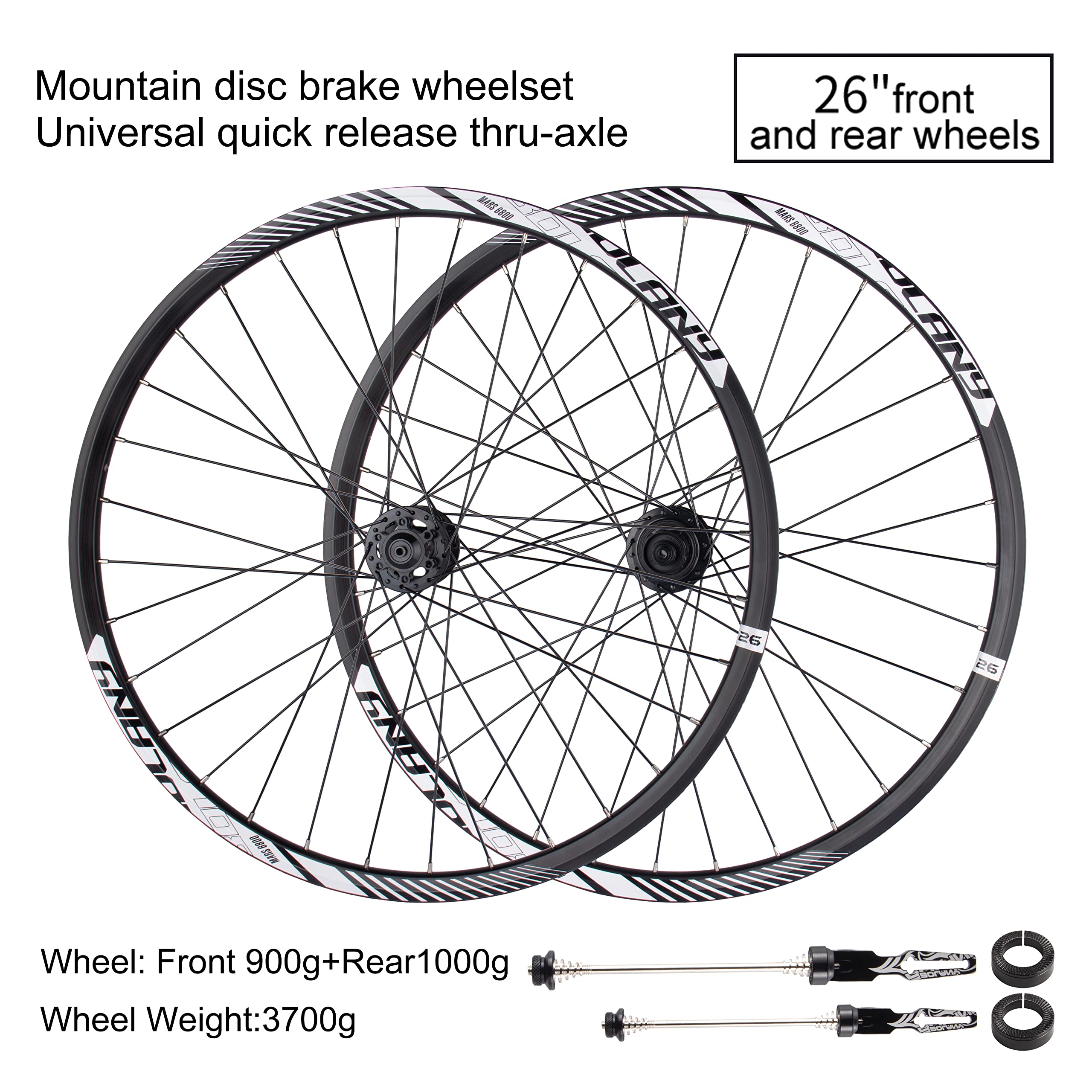29インチ　ノンブースト　100ミリ　自転車用ホイール 黒　ブラック 29インチノンブースト100ミリ自転車用ホイール 黒ブラック