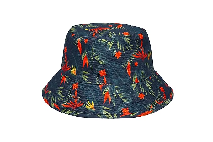 Cotton Floppy Fisherman Bucket Hat Brown