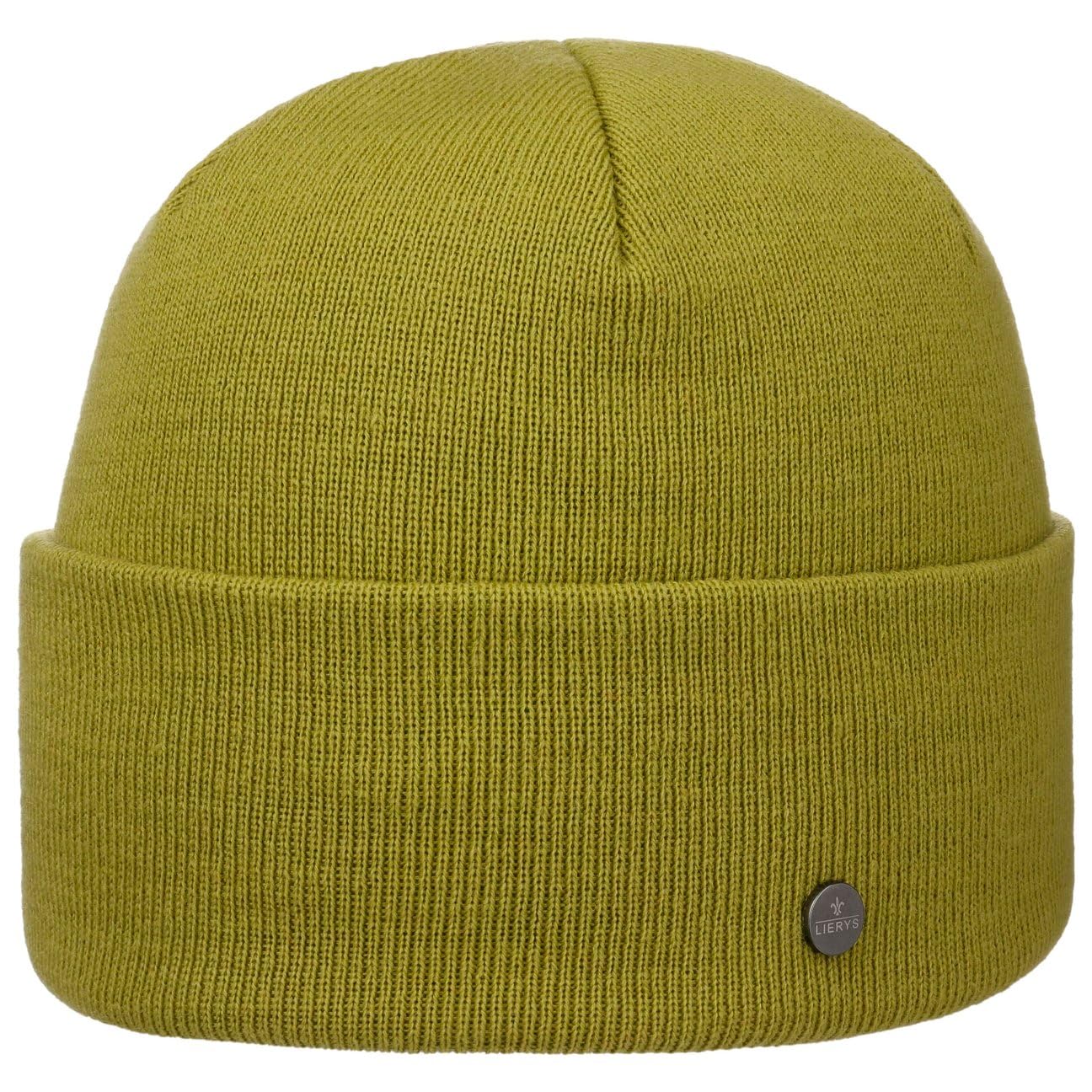 LIERYS Fine Merino Colour Umschlagmütze Beanie Made in Germany Damen und Herren Herbst Winter