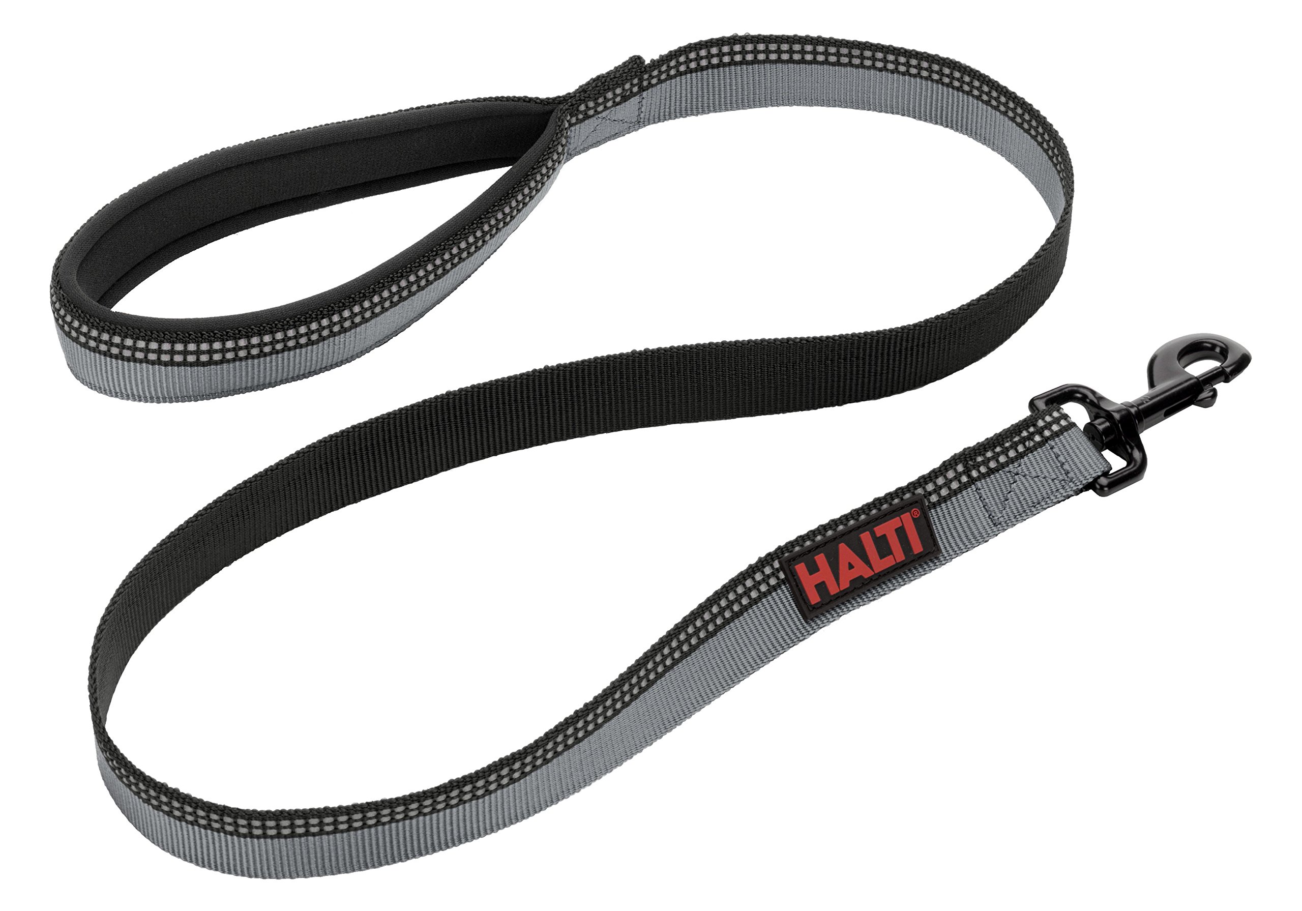 HALTI Leash for Dogs - Premium Nylon Puppy & Dog Leash, Reflective Neoprene-Padded Handle, Comfortable & Easy to Use. Suit...