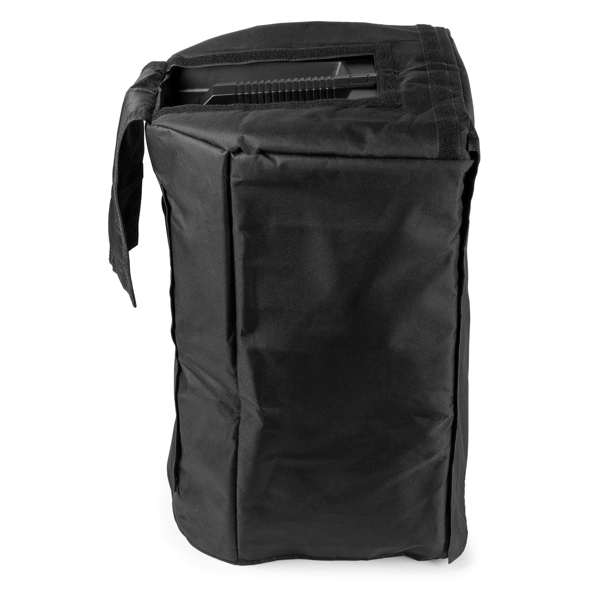 Vonyx SCVD15 Estuche Protector para Altavoz VD715, Nailon Impermeable con Solapas de Acceso y Espacio para Accesorios – Funda Resistente para Exteriores y Transporte Seguro