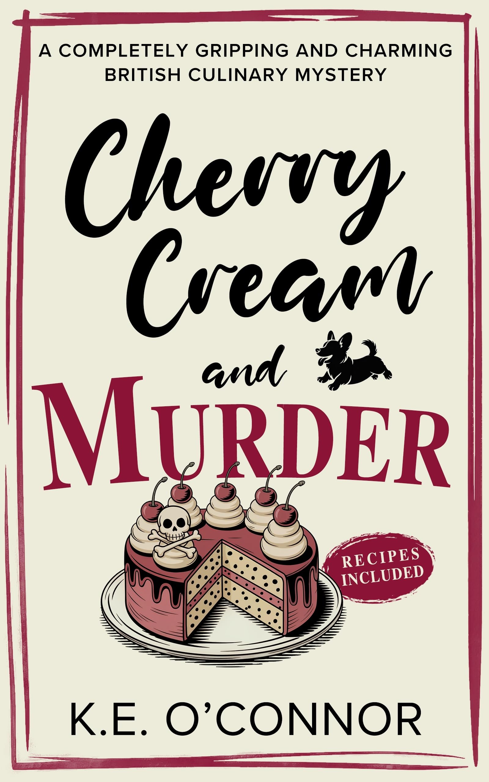 Cherry Cream and Murder: An English Village Whodunit (Holly Holmes Culinary Mystery Series Book 5)